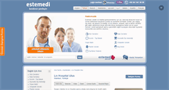 Desktop Screenshot of estemedi.com